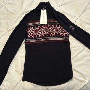NWT Dale of Norway half zip pullover.